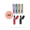2 Adet Parfüm Şişesi Taşınabilir Mini Doldurulabilir Atomizer Parfüm Şişeleri Boş Küçük