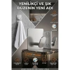 2li Banyo Ve Mutfak Askı Seti - Sus304 Lazer Kesim Çelik  Ultra Güçlü Yapışkanlı Askı 723140