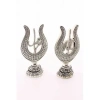 2li Gümüş Allah Muhammed Lale Lafız Orta Boy Biblo 22cm-02