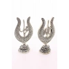 2li Gümüş Allah Muhammed Lale Lafız Orta Boy Biblo 22cm-02