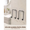2li Yapışkanlı Duvar Askısı Mutfak Banyo ve Ev İçin Askılık
