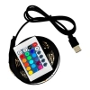 2 Metre Kumandalı USB LED Şerit Işık – Renk Ayarlı Dekoratif Ortam ve Ambiyans Aydınlatması (4887)
