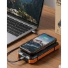 20000 Mah Powerbank Güneş Enerjili Kablosuz Şarj Hızlı Şarj Taşınabilir Batarya (kopya)