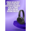 2025 Model Kulak Üstü Bluetooth Hoparlör Anc Özellikli