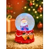 Yeni Yıl led Işıklı Noel Baba Kar Küresi –  Yılbaşı Temalı Dekoratif Süs 048