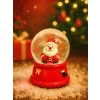 Yeni Yıl led Işıklı Noel Baba Kar Küresi –  Yılbaşı Temalı Dekoratif Süs 048