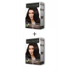 2X2 Tüp Krem Saç Boyası Seti Koyu Kahve No:3.0