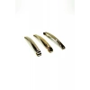 3 Adet Metal Klasik Saç Tokası Orijinal 9 cm