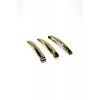 3 Adet Metal Klasik Saç Tokası Orijinal 9 cm