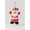 3 Adet Yılbaşı  Yeni Model Noel Çam Ağacı Süsü  Orta Boy 17 cm x 11 cm