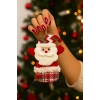 3 Adet Yılbaşı  Yeni Model Noel Çam Ağacı Süsü  Orta Boy 17 cm x 11 cm