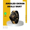 3 Bileklikli Amoled Akıllı Saat Bluetooth Çağrı Ve Sağlık Takipli