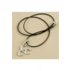 3 Hilal Metal Vinlex Deri Kolye