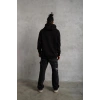 3 İplik Kapşonlu Sweatshirt hoodie - Siyah