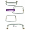 3 Kademeli Gizli Metal Mango Çanta Bursu – 25 cm - Metal Çanta Aparatı