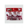 3lü Noel Baba Yılbaşı Ağaç Süsü