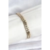 316L Çelik Gold Renk Kadın Bileklik - TJ-BB8151