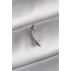 316L Çelik Gümüş Renk Çivi Model Piercing - TJ-PR1362