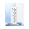 3500w Akım Korumalı 5’li Grup Priz: 5x Usb + 5x Type-c Çıkışlı (2 Metre)
