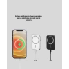 360° Döner Başlıklı Magsafe Araç Telefon Tutucu 15w Güvenli Kablosuz Şarj
