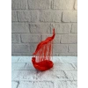 3d El Üzerinde İnsan Figürü Kırmızı Sanatsal Masa Üstü Dekor 12x18 Cm