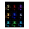 3D Satürn Kız Küre Kristal Led Gece Lambası – USBli Ahşap Standlı LED Masa & Gece Lambası RGB