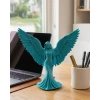 3d Turkuaz Melek İnsan Biblo  Es Dekoratif Obje