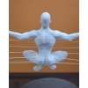 3d Zen Heykeli Modern Ay Tasarımlı Meditasyon Biblosu