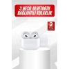3.nesil İos Android Uyumlu Bluetooth 5.0 Beyaz Çağrı Cevaplama