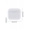3.nesil İos Android Uyumlu Bluetooth 5.0 Beyaz Çağrı Cevaplama