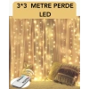 3x3 Metre Perde Led Işık – Parti Ve Bahçe Dekorasyonu