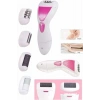 4 Başlıklı Bakım Cihazı Epilatör Tüy Alma Makinesi Topuk Törpüsü
