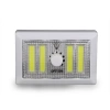4 Ledli Pilli Led Lamba Güç Ayarlı Led Portatif Lamba Led Işık - Mıknatıslı Yapışkanlı