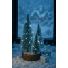 4lü Led Işıklı Mini Yılbaşı Noel Ağaçları Seti – 4lü Masa Üstü Dekor (23cm, 18 cm, 12 cm, 13 cm)