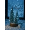 4lü Led Işıklı Mini Yılbaşı Noel Ağaçları Seti – 4lü Masa Üstü Dekor (23cm, 18 cm, 12 cm, 13 cm)