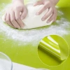 40*50 cm Silikon Ölçekli Kullanımı Kolay Hamur Açma Matı Ekmek Mantı Makarna Hamuru Yoğurma Matı (4887)