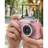 48 Mp Dijital Kamera Flip Ekran 18x Zoom Vlog Selfie Kamera