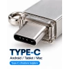 4in1 128GB Flash Bellek USB Type-C Lightning MicroUSB Çoklu Girişli Taşınabilir USB Bellek