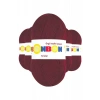 5 Adet Kristal El Örgü Lif İpi Bordo 98220 - bonbon mudanis