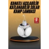 5 Kanatlı Bahçe Aydınlatma Led Askılı Solar Güneş Enerji Usb Sarjlı