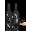5 Parça Çelik Şişe Açacağı Seti Dekoratif Kılıf ile Şık Hediye Seti , Wine Opener Gift Set