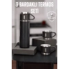 500 Ml Kapasiteli Taşınabilir Basınçlı Termos Seti Günlük Kullanım İçin İdeal
