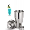 500 ml Shaker Kokteyl Hazırlama Kabı Bardağı Kokteyl Karıştırıcı Komple Çelik 
