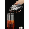 500 ml Shaker Kokteyl Hazırlama Kabı Bardağı Kokteyl Karıştırıcı Komple Çelik 
