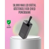 50.000 Mah Ultra Güçlü Powerbank 4 Usb Çıkışlı, Led Dijital Göstergeli, Hızlı Şarj Destekli Taşınabilir Şarj Cihazı
