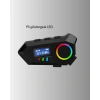 500mah Bataryalı Bluetooth 5.4  İnterkom Led Ekranlı Fm Destekli