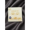 7 Adet Nazar Lüx Eklem Yüzük