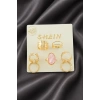 7 Adet Oval Lüx Eklem Yüzük