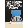 7 Kordonlu Unisex Akıllı Saat Çoklu Kordon Seçeneği Amoled Ekran