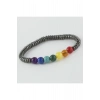 7li Doğaltaş Çakra Bileklik